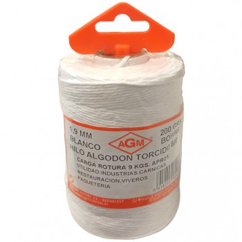 Hilo de algodón torcido 6/c carnicería