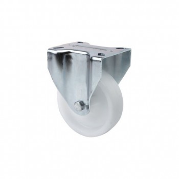 Rueda de poliamix con soporte fijo ref. zv-ut