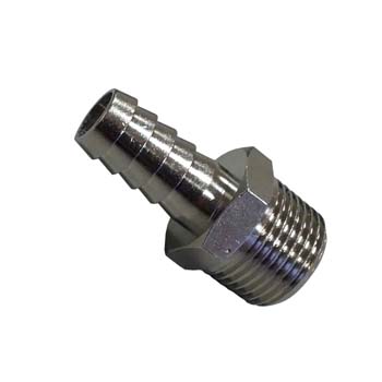 Adaptador para manguera con rosca cónica macho mod. l98