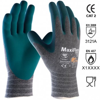 Guantes de nylon con recubrimiento de nitrilo mod. maxiflex® comfort™ 34-924