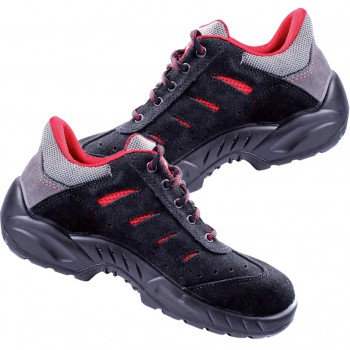 Zapatos de seguridad con cordones smart mod. b0168b toledo s1p src