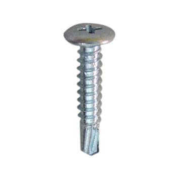 Tornillo autotaladrante para carpintería de aluminio de cabeza baja ref. fst