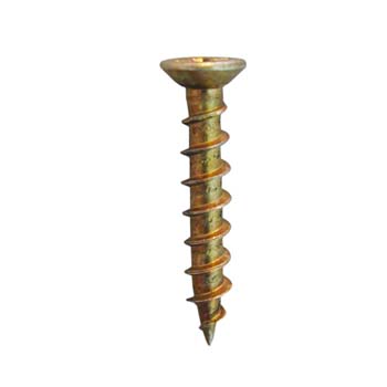 Tornillo para carpintería de pvc de cabeza reducida avellanada ref. pv-03