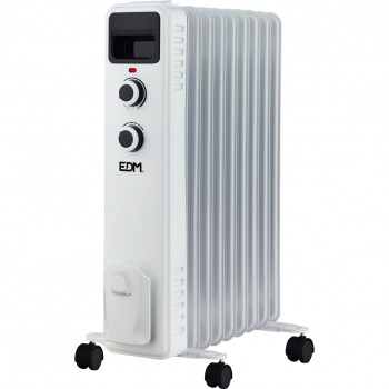 Radiador de aceite de 9 elementos (2000 w) edm ref. 07124