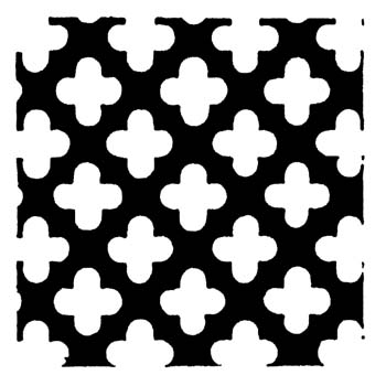 Chapa perforada para decoración ref. 501.