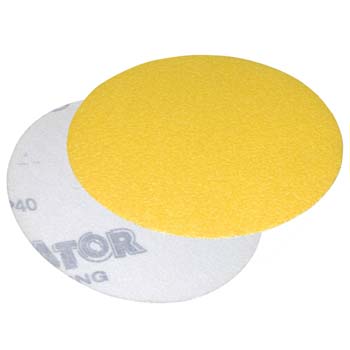 Disco de papel velcro