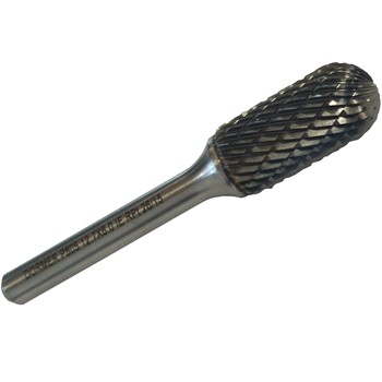 Fresa forma cilíndrica de metal duro con punta esférica ref. p805