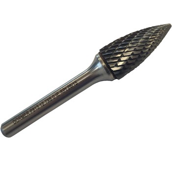 Fresa forma árbol de metal duro con punta ref. p813