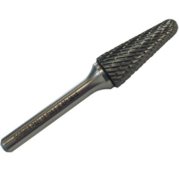 Fresa forma cónica de metal duro con punta esférica ref. p821