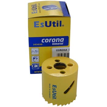 Corona perforadora hss bimetal