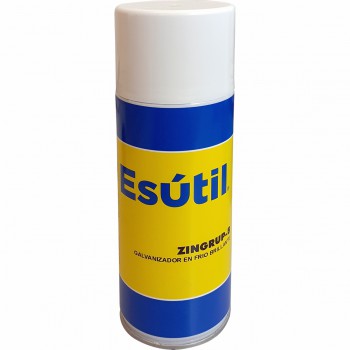 Spray galvanizador en frio brillante