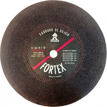 Disco de tronzar piedra fortex c 20 r 7 b
