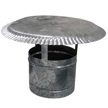 Sombrero sencillo galvanizado