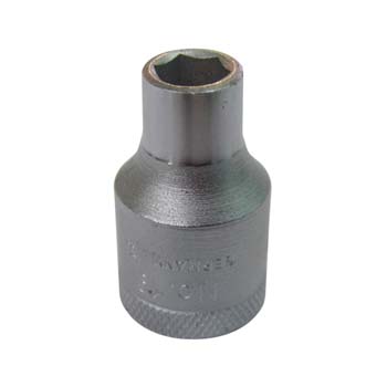 Llave de vaso hexagonal con cuadrado de 1/4