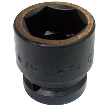 Llave de vaso de impacto con cuadrado de 1