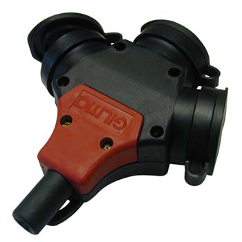 Base triple de goma 100% con tapa