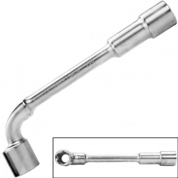 Llave de tubo acodada de dos bocas métricas con dynamic-drive™ de 6 x 6 puntos ref. 29m
