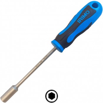 Destornillador llave de vaso con mango de goma ref. 417