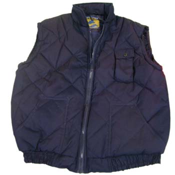 Chaleco azul con dos bolsillos mod. 880-b