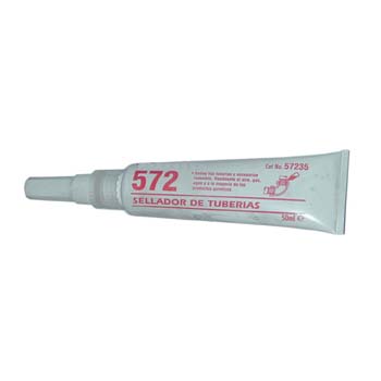 Sellador de tuberías con teflón loctite 572 