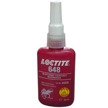 Retenedor de gran resistencia al calor loctite 648 