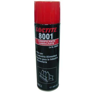 Aceite mineral con grado alimentario loctite 8001