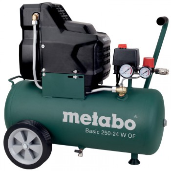 Compresor metabo sin aceite mod. basic 250-24 w of (601532000)