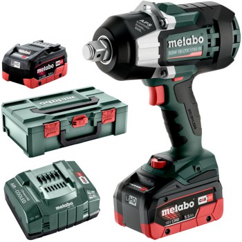 Atornillador de impacto de batería de 18 voltios metabo mod. ssw 18 ltx 1750 bl (602402660)