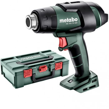 Carcasa de pistola de aire caliente de batería metabo mod. hg 18 ltx 500 (sin batería) (610502840)