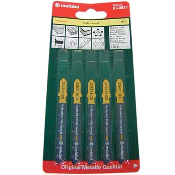 Juego de hojas de sierra de calar metabo (623631000)