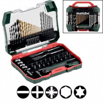 Juego de accesorios sp metabo (55 piezas) (626707000)