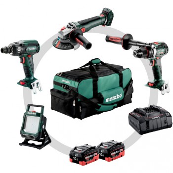 Máquinas de batería de 18 voltios metabo combo set 4.3.2 (685209000)