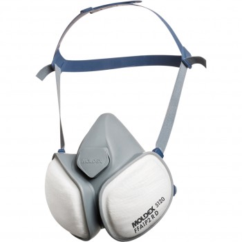 Mascarilla desechable ffa1 p2 r d compactmask mod. 5120