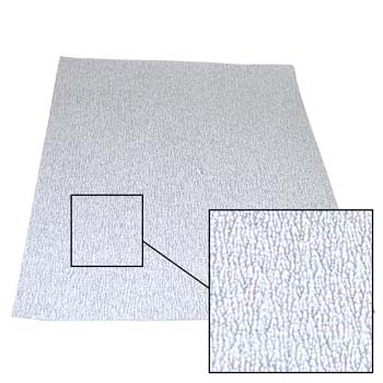 Hoja abrasiva con soporte de papel muy fino (a) y mineral abrasivo de carburo de silício con antiembazante