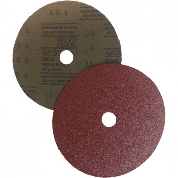 Disco abrasivo con soporte de fibra 3m ref. 983c