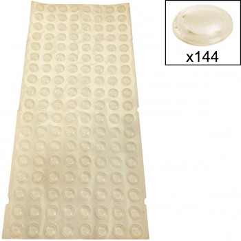 Bumpons transparentes (144 unidades) ref. sj5302