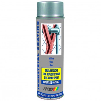 Spray reparador de zinc brillante