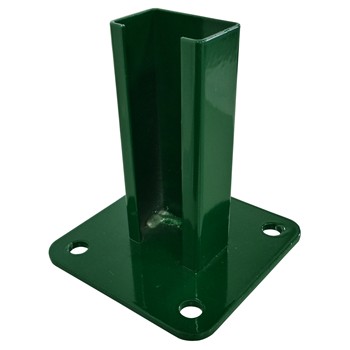 Base de acero para postes hercules® de color verde (ral 6005)