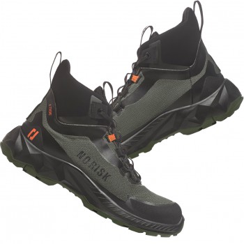 Botas de protección no risk mod. x-treme mid green ref. 1057.08 s3l hi ci fo sr
