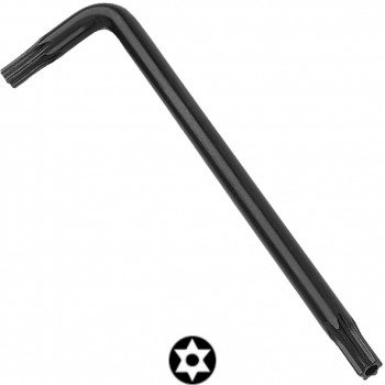 Llave acodada larga y fosfatada para torx® inviolables ref. 1986torx