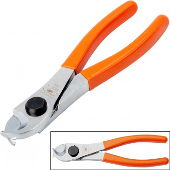 Cortacables con mangos recubiertos de pvc para conductores flexibles y trenzados ref. 2800n / 2801n