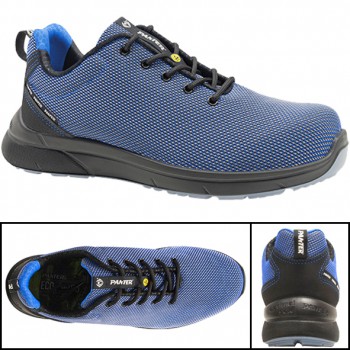 Zapatos de seguridad panter mod. forza sporty s3 azul esd