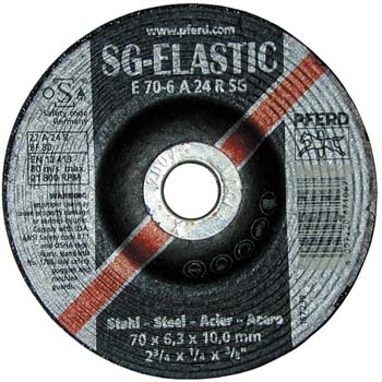 Disco de desbaste a 24 r sg metales