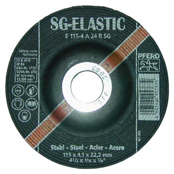 Disco de desbaste a 24 r sg acero