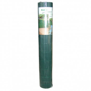 Cañizo de plástico tejido con hilo de nylon ref. plasticaña verde