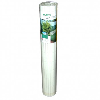 Cañizo de plástico tejido con hilo de nylon ref. plasticaña blanco