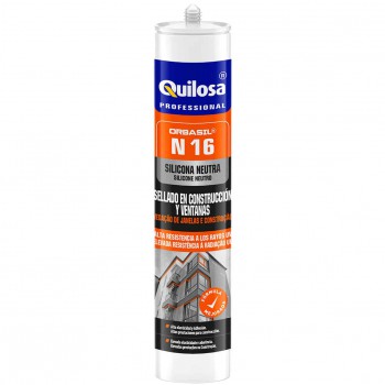 Silicona neutra orbasil n-16 construcción y ventanas