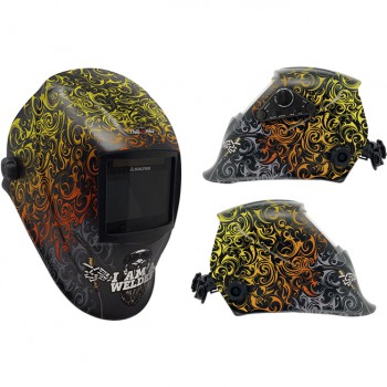 Pantalla de soldadura  electrónica regulable mod. hellmet welder 06773