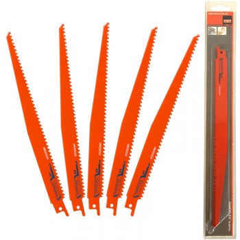 Juego de 5 hojas de sierra de sable sandflex® bi-metal ref. 3840 sl