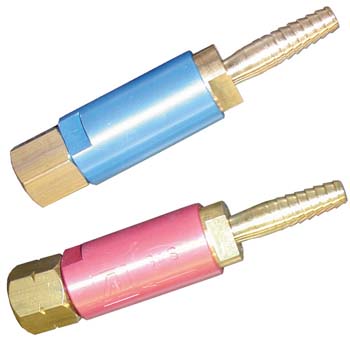 Válvula de seguridad para oxigeno
y acetileno